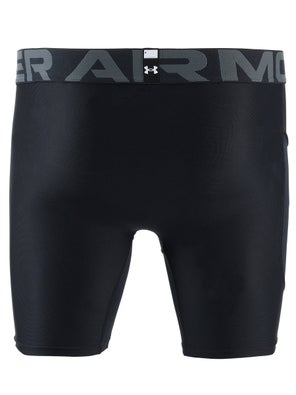 Under Armour HeatGear Compression Shorts Carbon Heather/Black