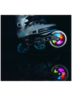 Roue Powerslide GRAPHIX Color LED 110mm - Ligne Droite Roller