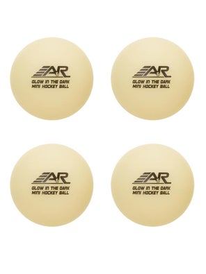 A&R Hockey Glow in the Dark\Mini Foam Balls -4 Pack