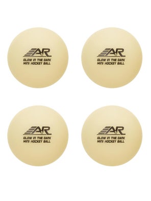 A&R Hockey Glow in the Dark Mini Foam Balls -4 Pack - Ice Warehouse