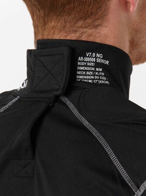 A&R Fitted Neck Guard\L/S Hockey Shirt