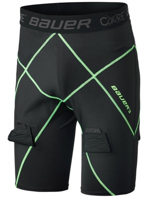 Brand New Bauer Women's 37.5 Size XL Jill Ice Hockey Compression Fit Shorts