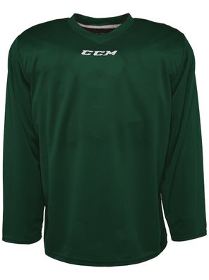 CCM Hockey Goalie Jersey Mens Large Red Plain Solid Practice Pull Over  Sports