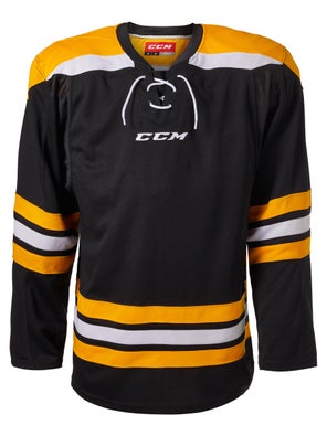 NHL brand Boston Bruins Black Blank Jersey hockey Youth XL boys 18