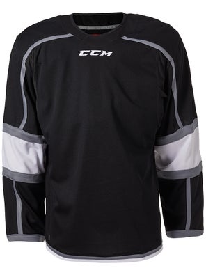 Monkeysports Los Angeles Kings Uncrested Adult Hockey Jersey in Black/White Size XX-Large