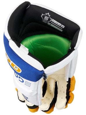 Sherwood Code NHL Team Stock\Hockey Gloves - Buffalo