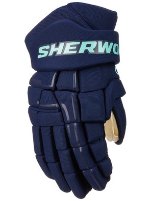 Sherwood Code NHL Team Stock\Hockey Gloves - Seattle