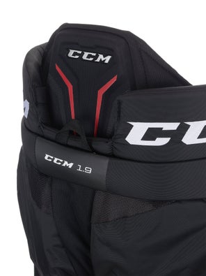 CCM Extreme Flex IV - Used Pro Stock Goalie Pads - (Navy/White
