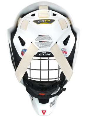 CCM Axis F9 Certified Straight Bar Goalie Mask - Ice Warehouse