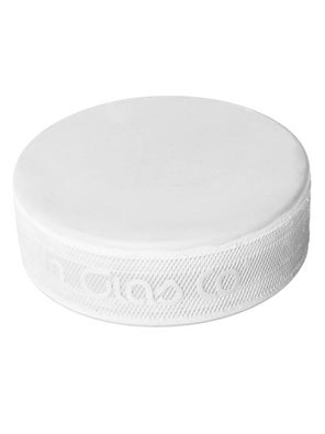 Inglasco Goalie Trainer Ice Hockey Puck  6 oz White