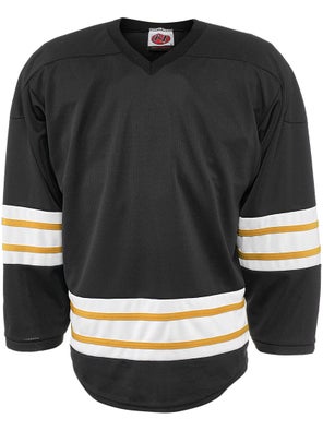 White Black Yellow Sublimated Custom Blank Hockey Jerseys | YoungSpeeds