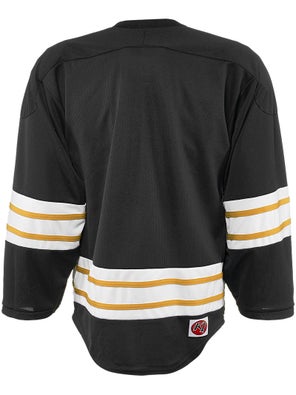 Blue/Gold/Black Custom Sublimated Blank Hockey Jerseys | YoungSpeeds