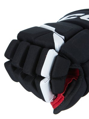 CCM Next Ice Hockey Gloves Junior – Lightweight Polyester With PE Foam Protection, Flexible Fit For Casual Play & Backyard Games