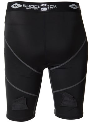 Shock Doctor 220 Core Compression Adult Shorts W/Cup Pocket
