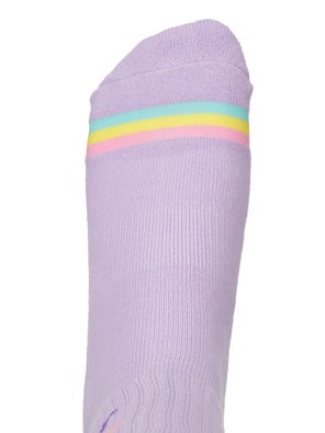 Sock It to Me Athletic Ribbed Crew Socks