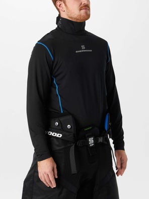 Sherwood Cut Resistant Neck Guard\L/S Hockey Shirt
