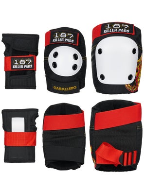  187 KILLER PADS Skateboarding Knee Pads, Elbow Pads, and Wrist  Guards, Six Pack Pad Set, Lizzie Armanto Signature Edition, XS : Sports &  Outdoors