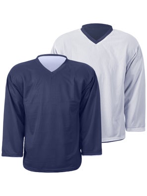 Sherwood SW300 Reversible Hockey Practice Jerseys - Navy/White SR Large