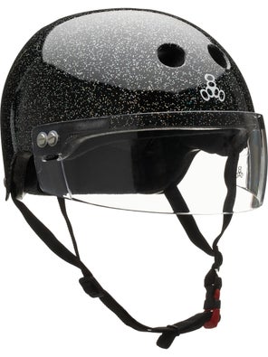 Triple 8 Certified Sweatsaver\Helmet w/ Visor