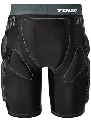  Basketball Padded Compression Shorts Girdle 3 HEX Pads  Padding Hips And Tailbone Protection Cup Pocket
