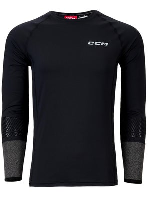 CCM Compression L/S Shirt\w/ Cut Resistant Wrist Guards