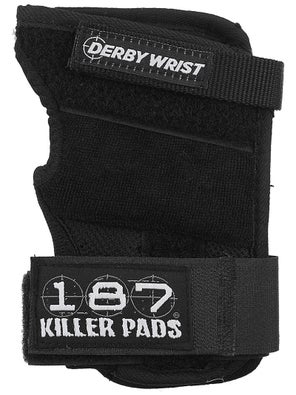 187 Derby Wrist Guard - BLACK