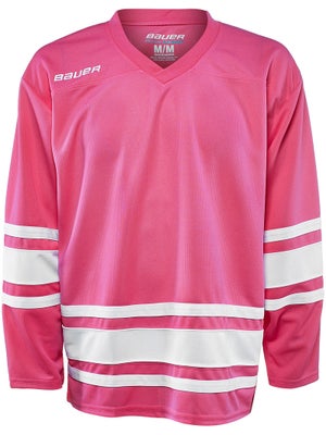 Bauer 600 Classic Hockey Jersey Pink/White Sr