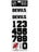 SportStar Official NHL Team Hockey Helmet Decal Sets