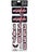SportStar Official NHL Team Hockey Helmet Decal Sets