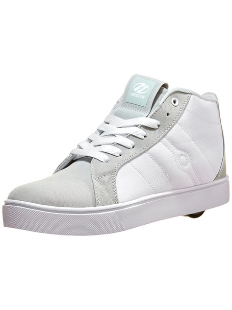 Heelys Racer Mid Shoes (HE101409) - Light Grey/White