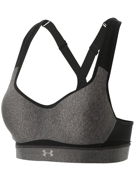 2 Under Armour 30 C Made For Me HeatGear Armour Sport Bra Black and Coral