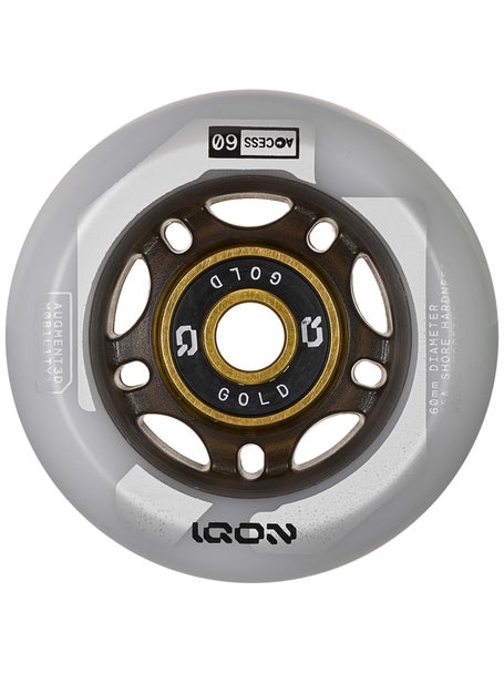 Iqon Access Wheels & Bearings Combo 60mm 4pk