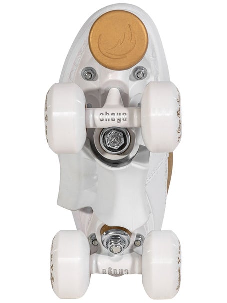 Chaya Classic White Patins à Glace Femme – Doublure Fourrure, Lame Inox, Confort Et Style