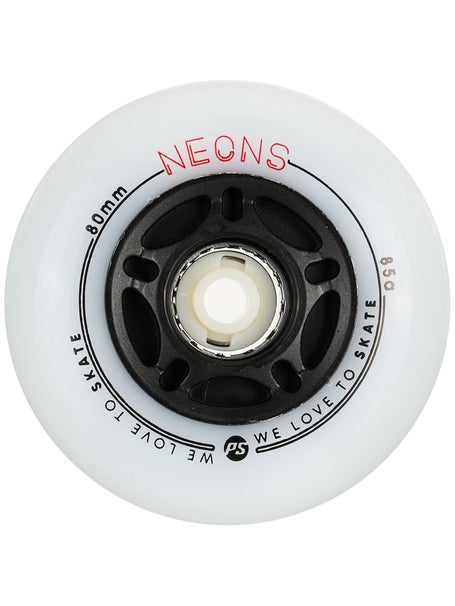 Powerslide Neons LED Wheels 80-90mm - 4pk