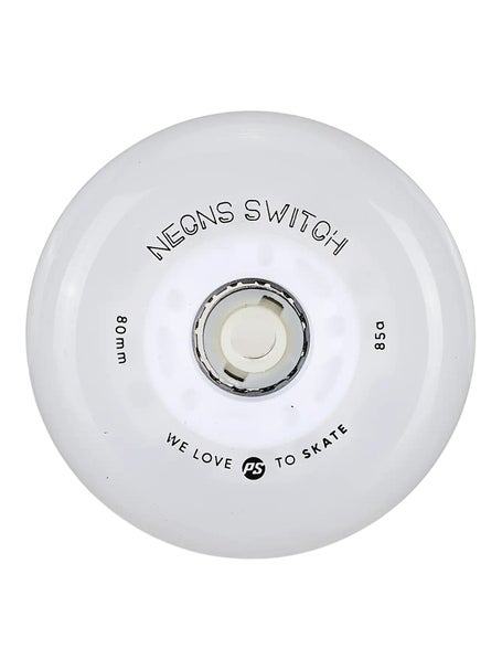 Powerslide Neons Switch 7-Color LED Wheel 72-80mm - 4pk