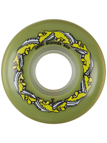 Mushroom Blading Buddies 58mm Aggressive Wheels 4pk