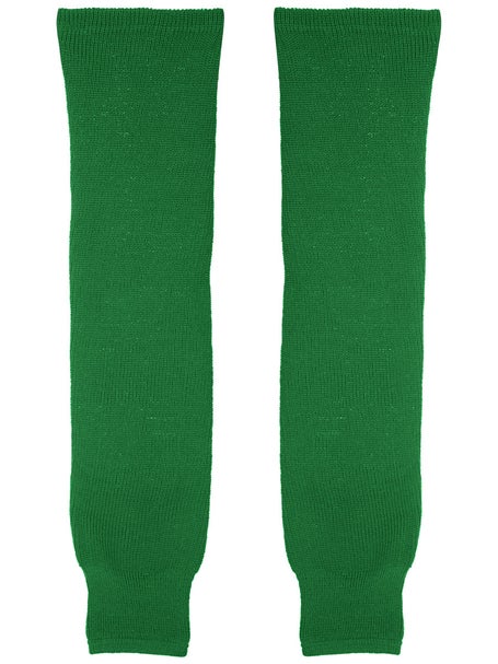 CCM S100P Solid\Knit Hockey Socks - Kelly Green 