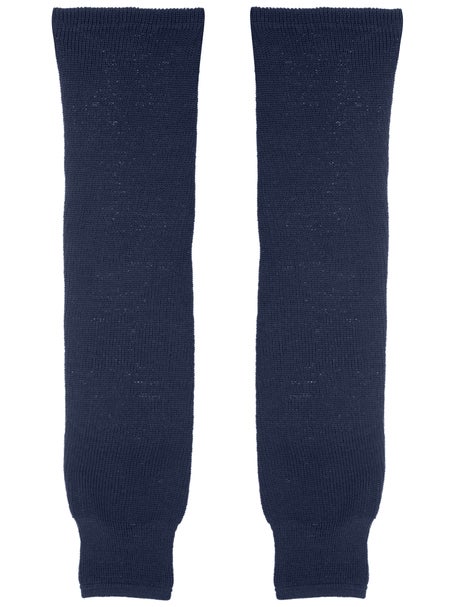 CCM S100P Solid\Knit Hockey Socks - Navy