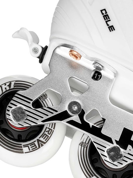 Alkali Cele Adjustable Roller Hockey Skates - Senior/Junior/Youth Sizes With Hi-Lo Frame