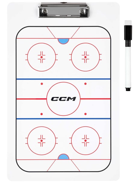CCM Hockey Dry Erase Coaching Board - 13.8" x 9.8"