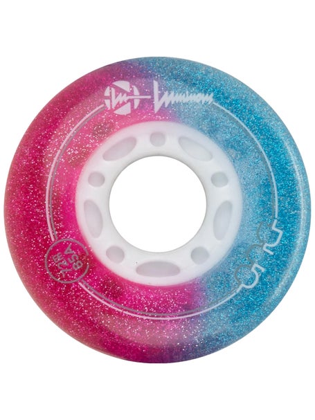 Luminous Duo LED Light Up 72mm\Inline Wheels 4pk