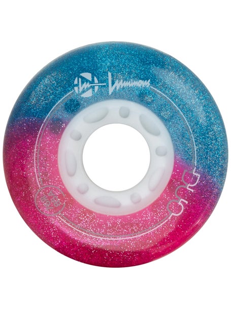 Luminous Duo LED Light Up 76mm\Inline Wheels 4pk