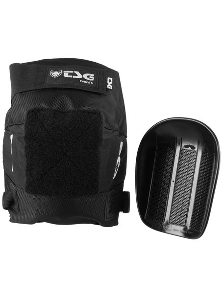 Genouillères TSG Force V – Protection Hard-Cap – Skate Vert – Taille Unique – Cordura – Certifiées EN 14120 CE