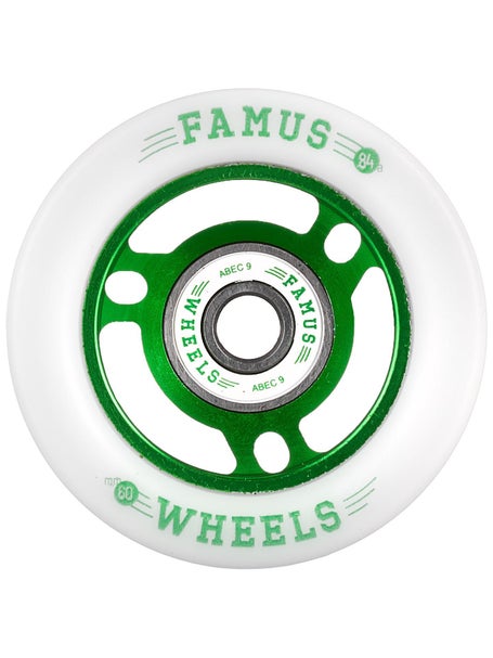 Famus 60mm Quad Wheels with Bearings 4pk