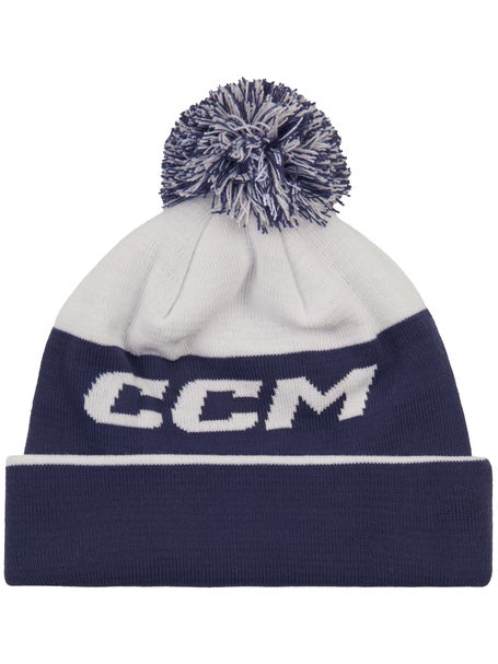 CCM Pom Knit Polar Fleece Beanie - Senior