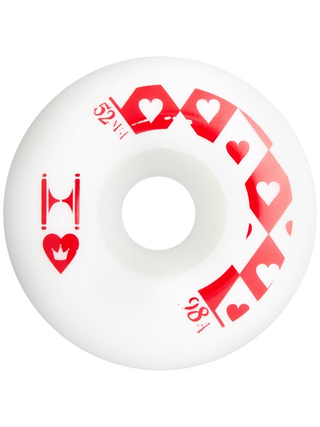 Huck Wonderland Wheels Queen of Hearts 52mm 98A 4pk