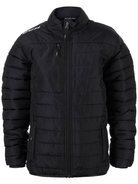 CCM Team Quilted Winter Jacket - Adult - Black - L