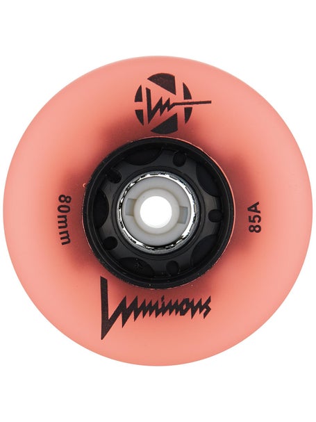 Luminous LED Light Up 72mm Inline Wheels 4pk