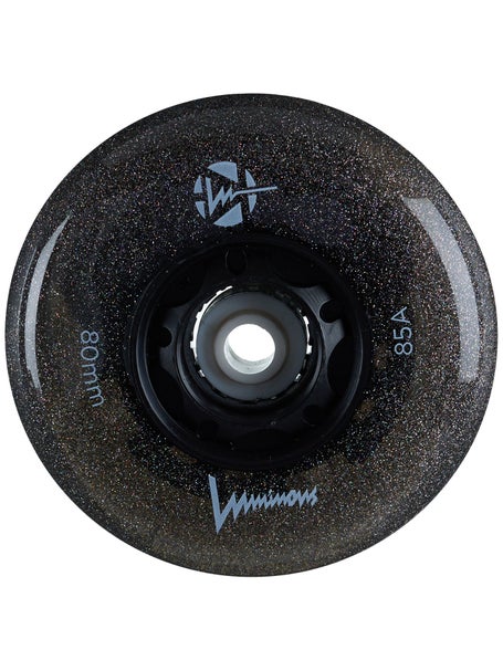 Luminous LED Light Up 76mm Inline Wheels 4pk