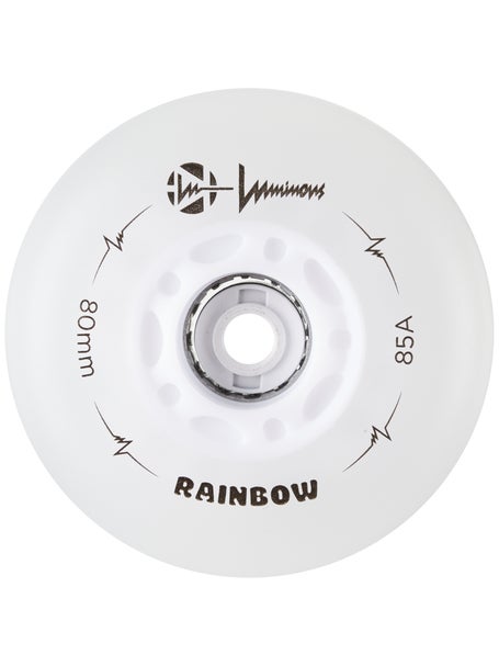 Luminous LED Light Up 76mm Inline Wheels 4pk